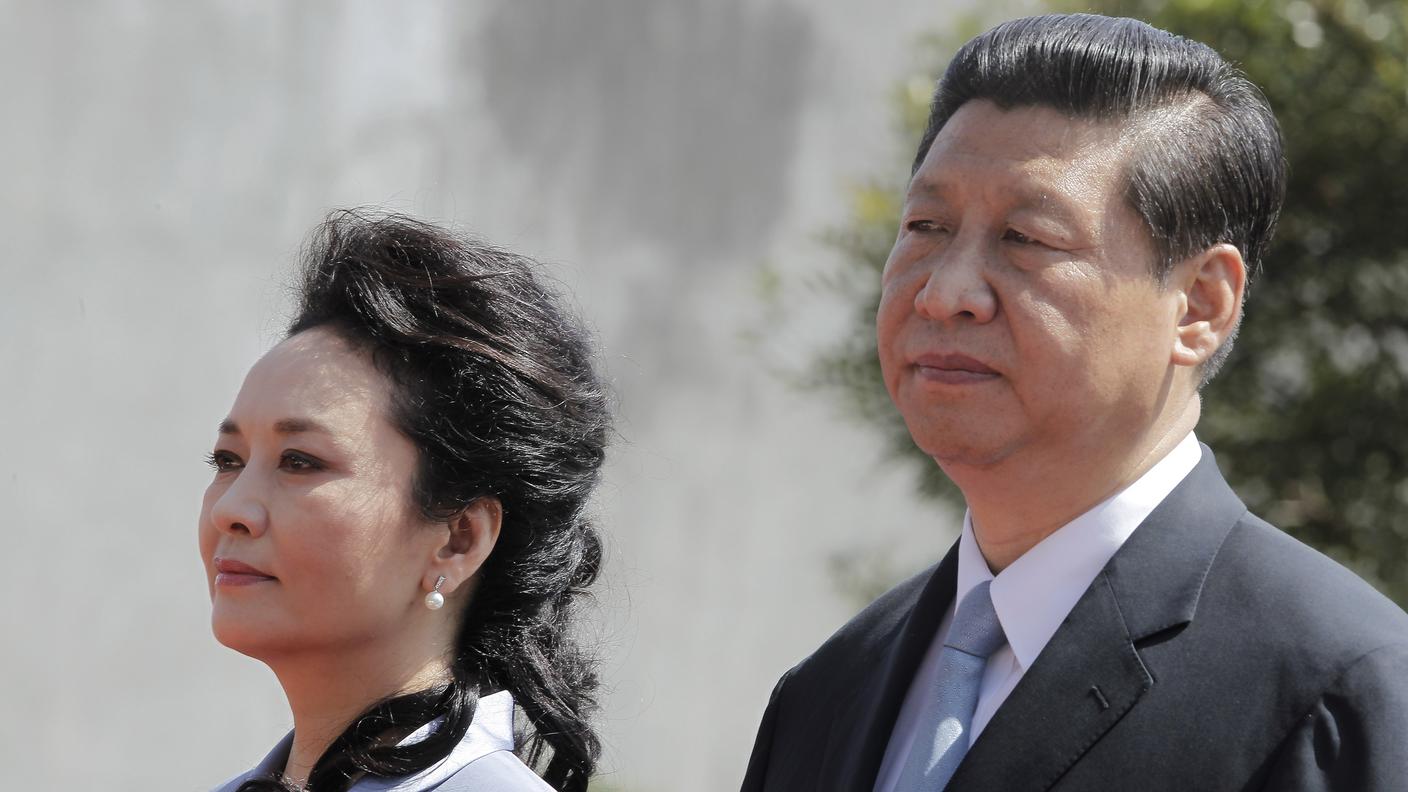 Xi Jinping e la moglie Liyuan