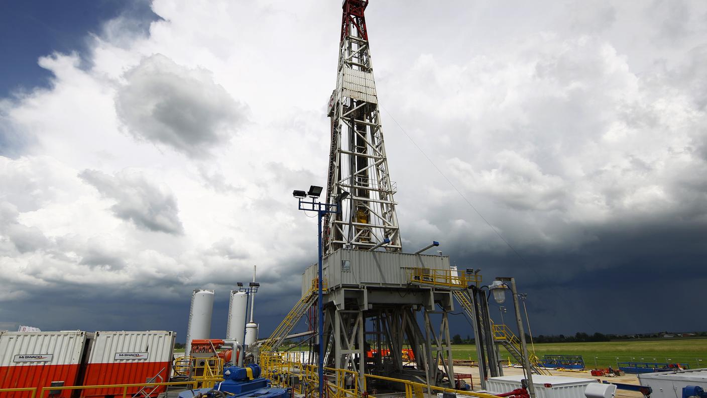 Un impianto per l'estrazione del gas di scisto tramite la fratturazione idraulica
