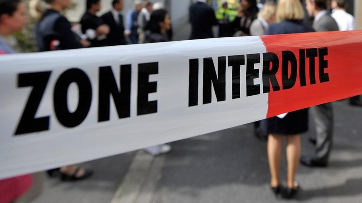 Sul posto polizia e soccorritori