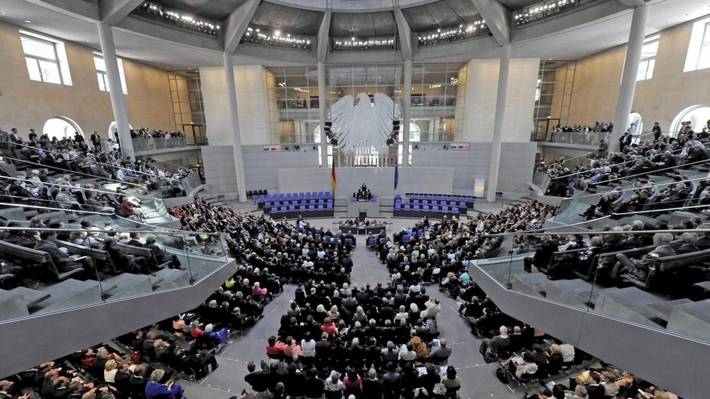 Il Bundestag in un'immagine d'archivio