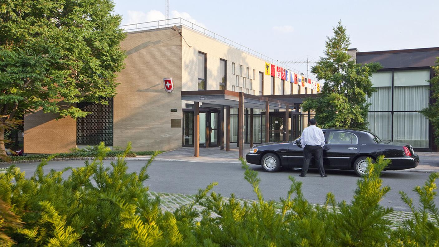 La sede dell'ambasciata svizzera a Washington