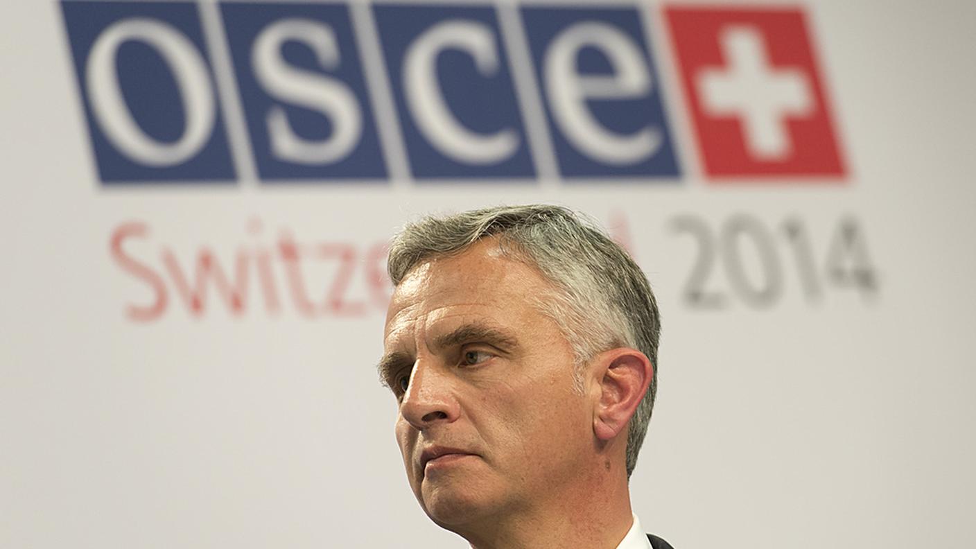 Il consigliere federale è presidente di turno dell'organizzazione