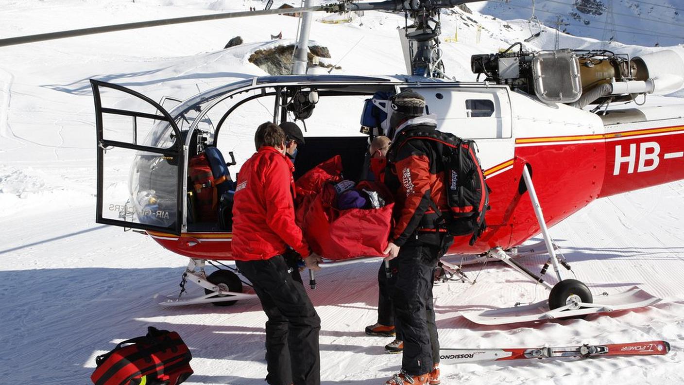 Il trasporto d'urgenza in elicottero all'ospedale non è servito