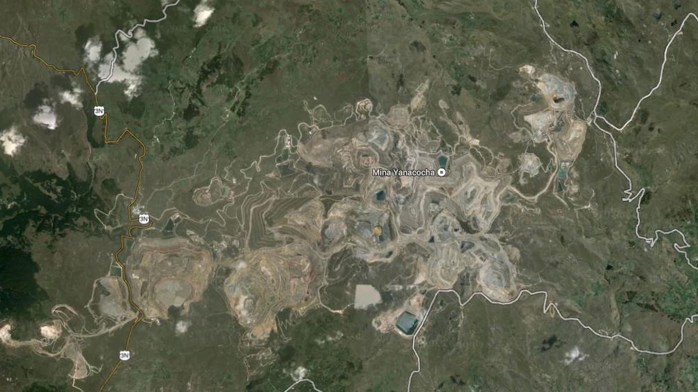 Il complesso si estende su alcune centina di chilometri quadrati (solo il pozzo ne conta 251)