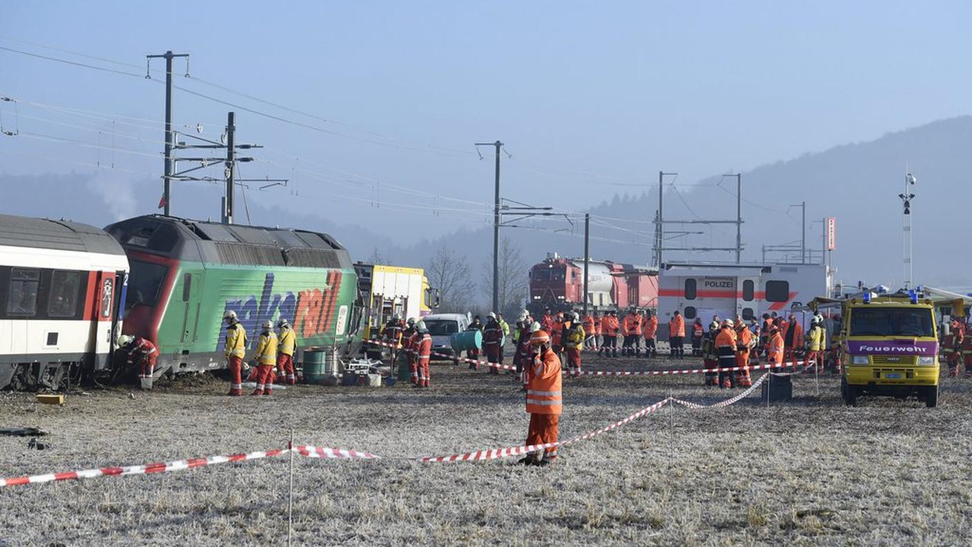 Ingente lo schieramento di soccorsi