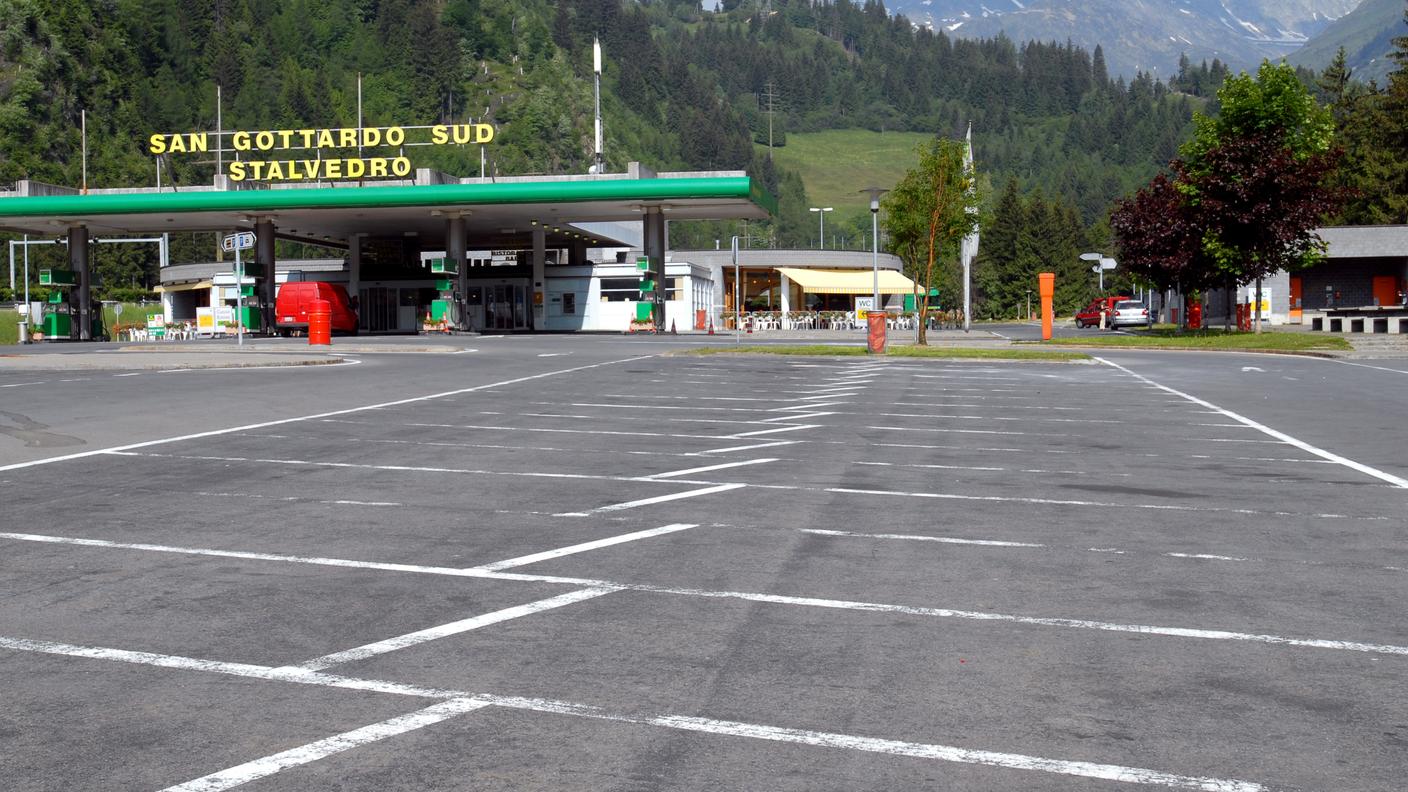 Qui si fermeranno i tir per eventuali controlli
