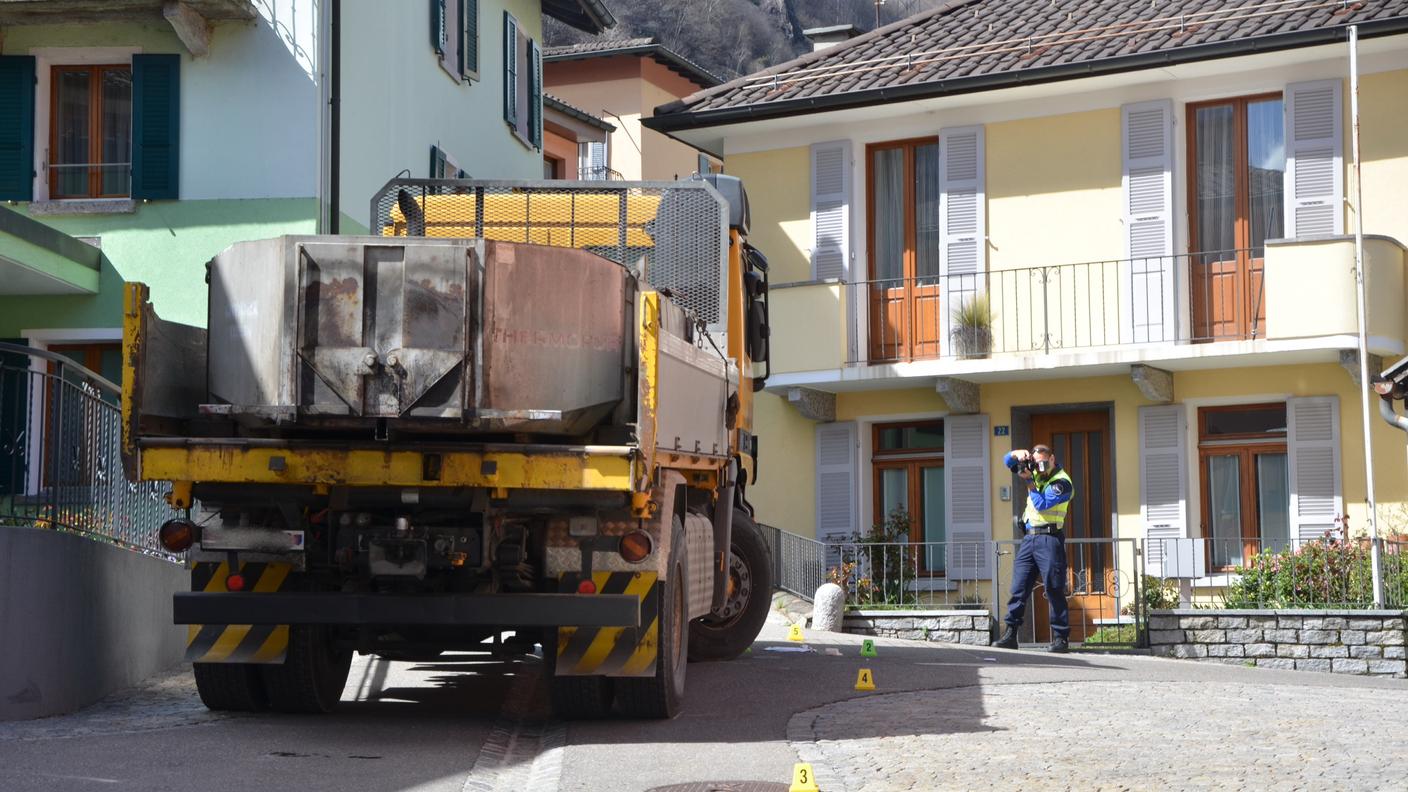 Primi rilievi della polizia cantonale