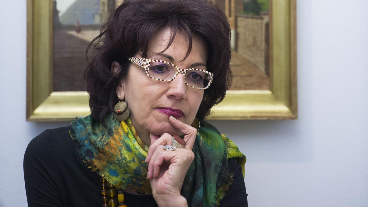 La direttrice del Museo Vincenzo Vela Gianna A. Mina