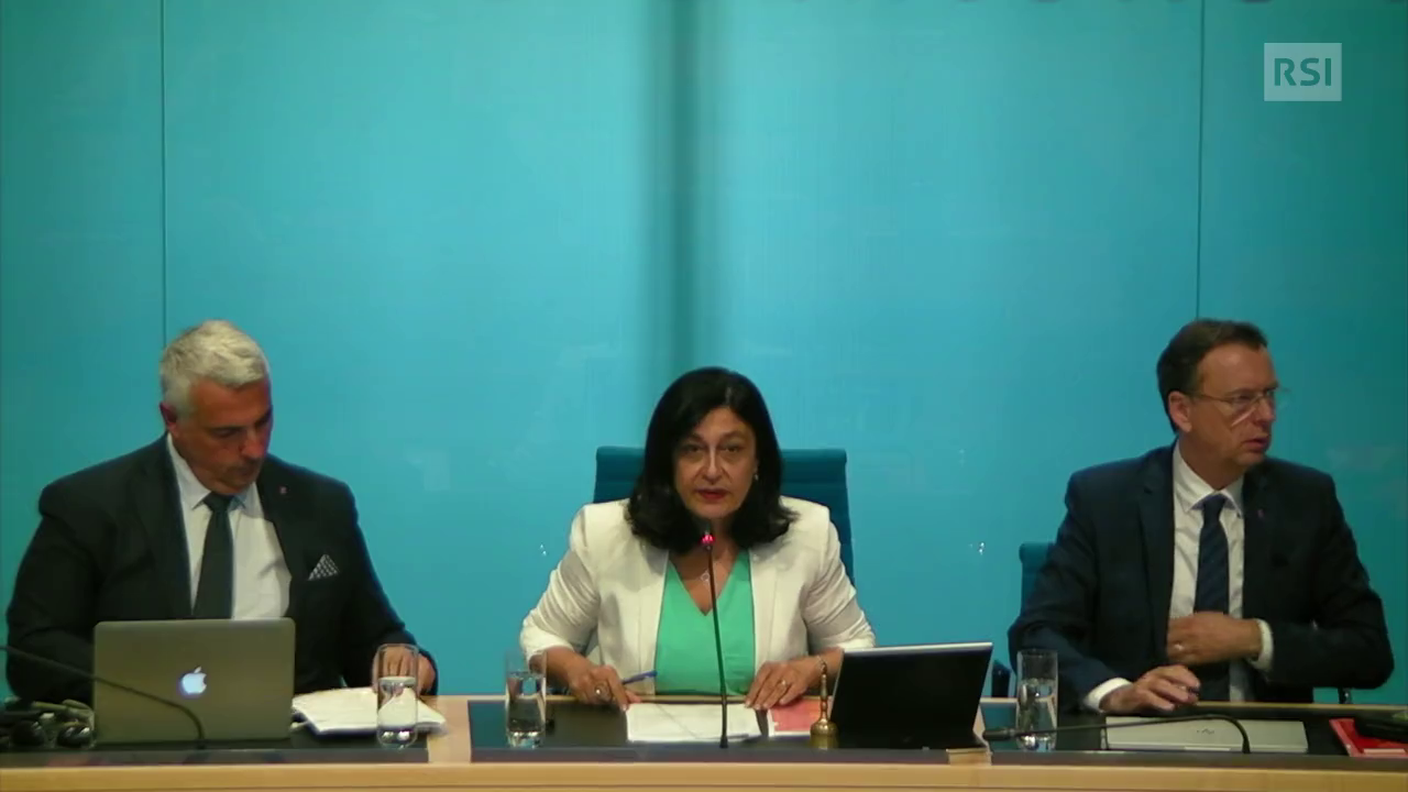 La seduta integrale del Gran Consiglio ticinese del 19.06.2018