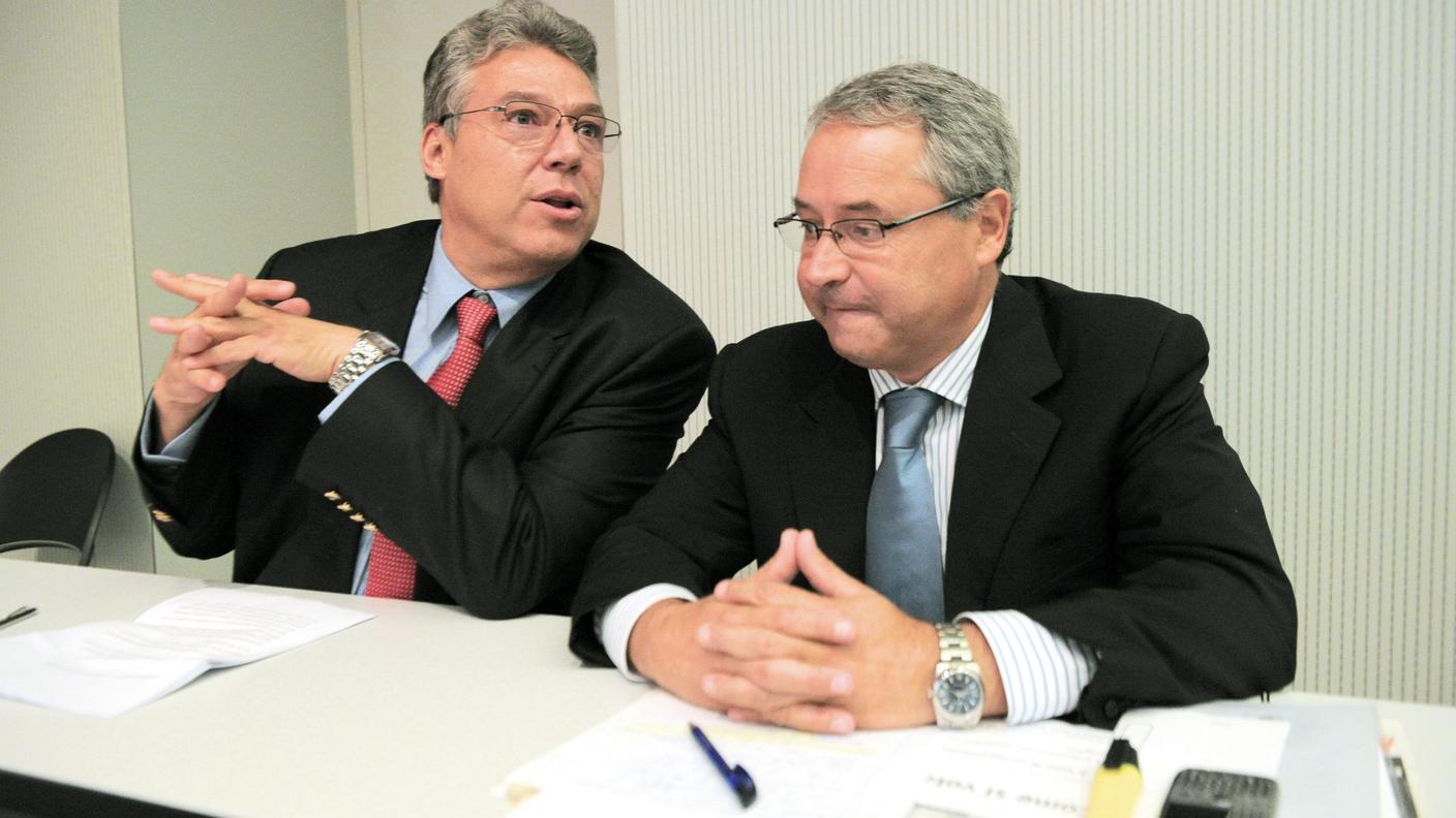 Filippo Lombardi e Giovanni Jelmini