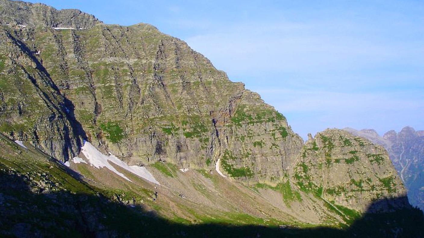 La Cima di Gagnone, il luogo dell'incidente mortale