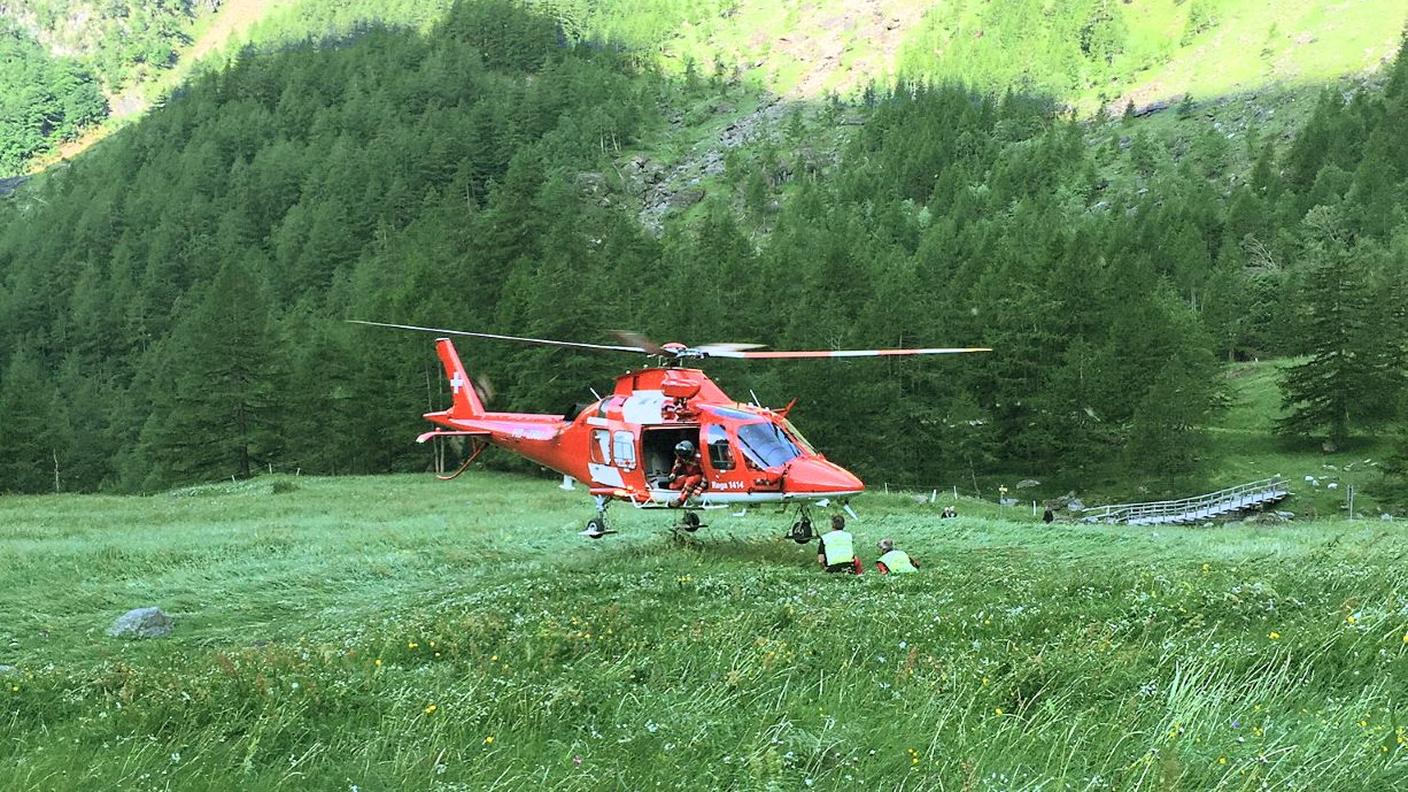 Il recupero in Val Bavona