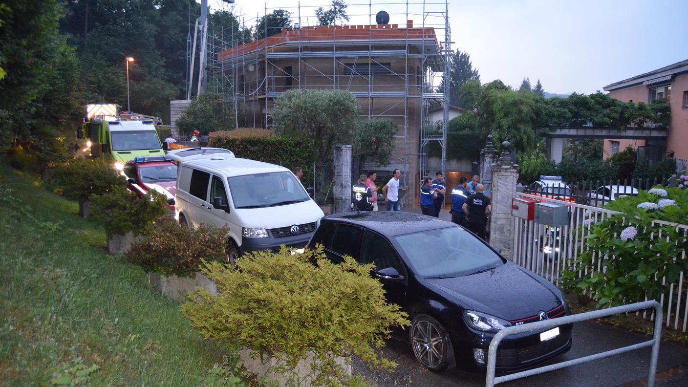 Diversi i mezzi di soccorso intervenuti