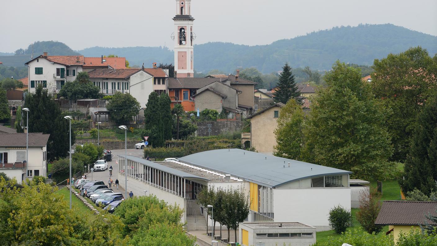 La struttura scolastica di Coldrerio