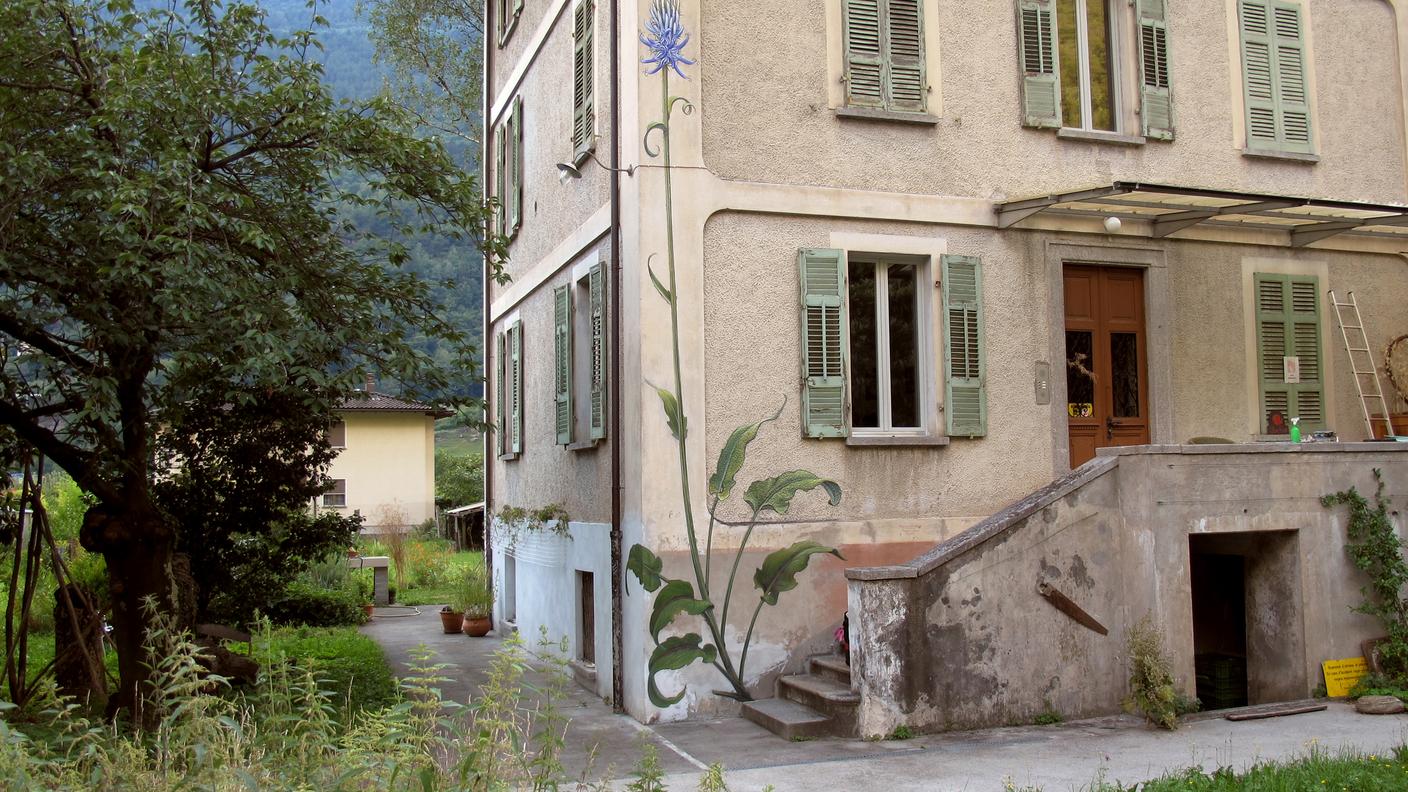 UN'OPERA REALIZZATA IN UNA CASA DI CAMPAGNA