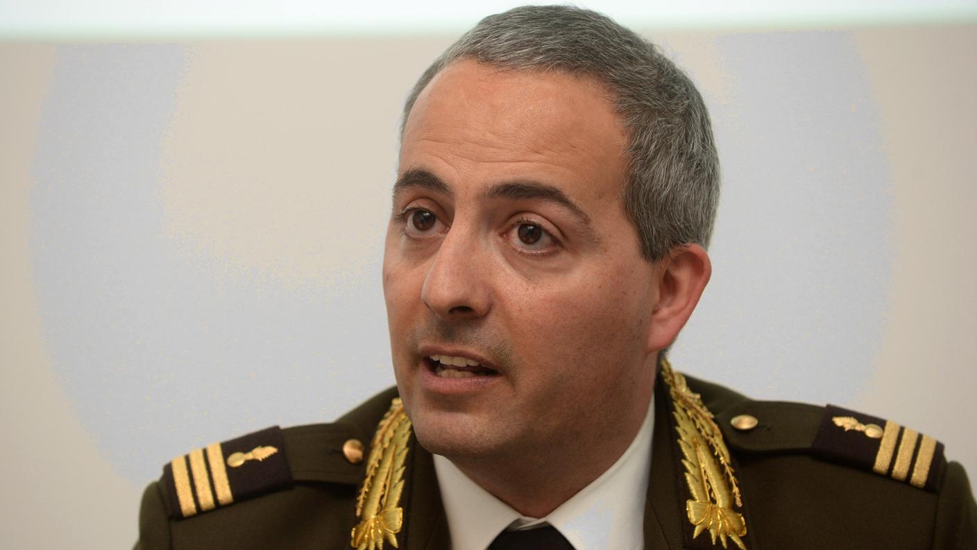 Il comandante della polizia cantonale, Matteo Cocchi