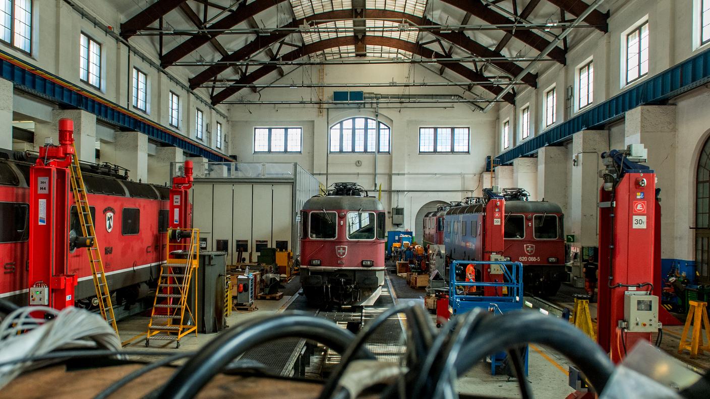 Le officine a Bellinzona