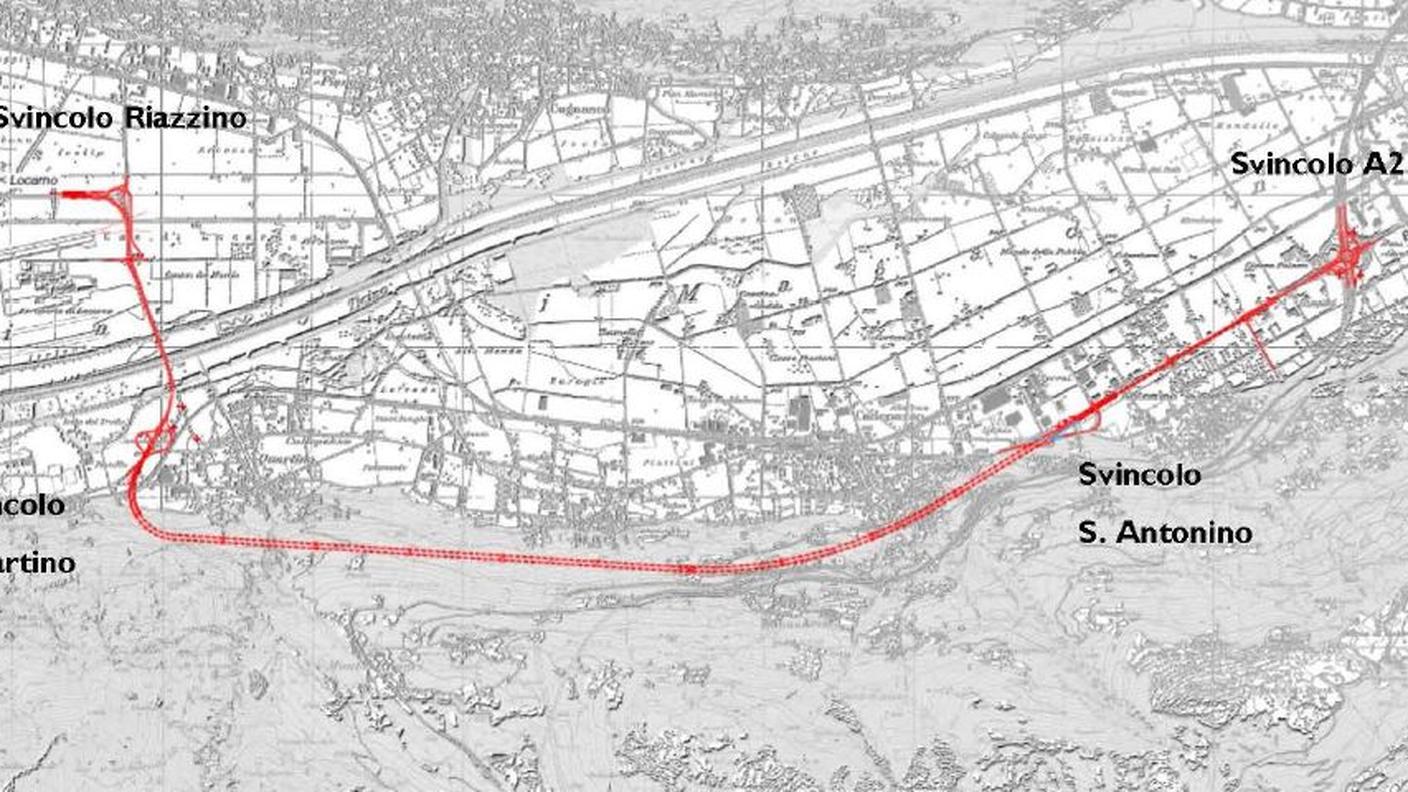Ecco il futuro collegamento tra Locarnese e autostrada