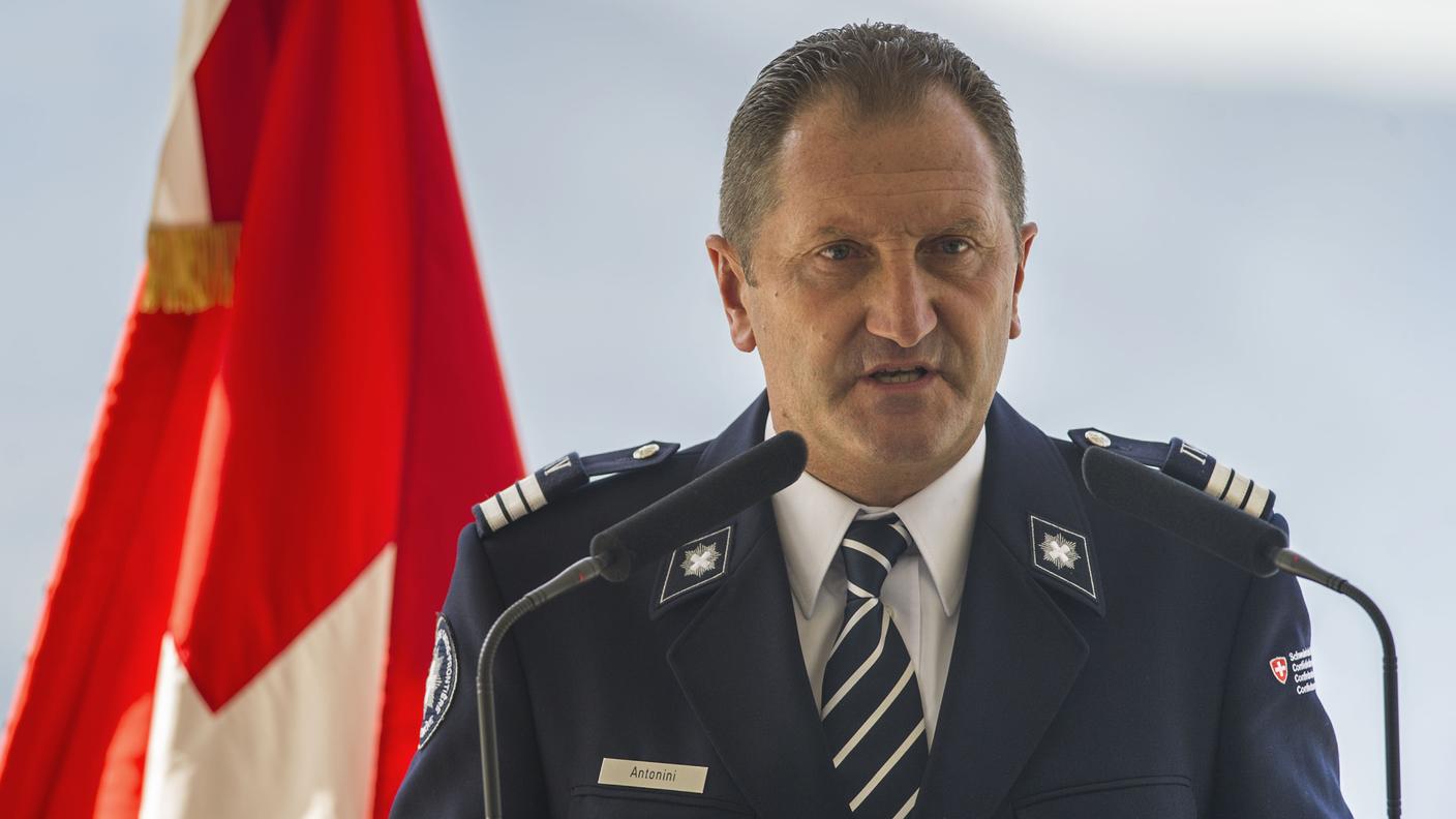 Mauro Antonini, comandante delle Guardie di confine Regione IV