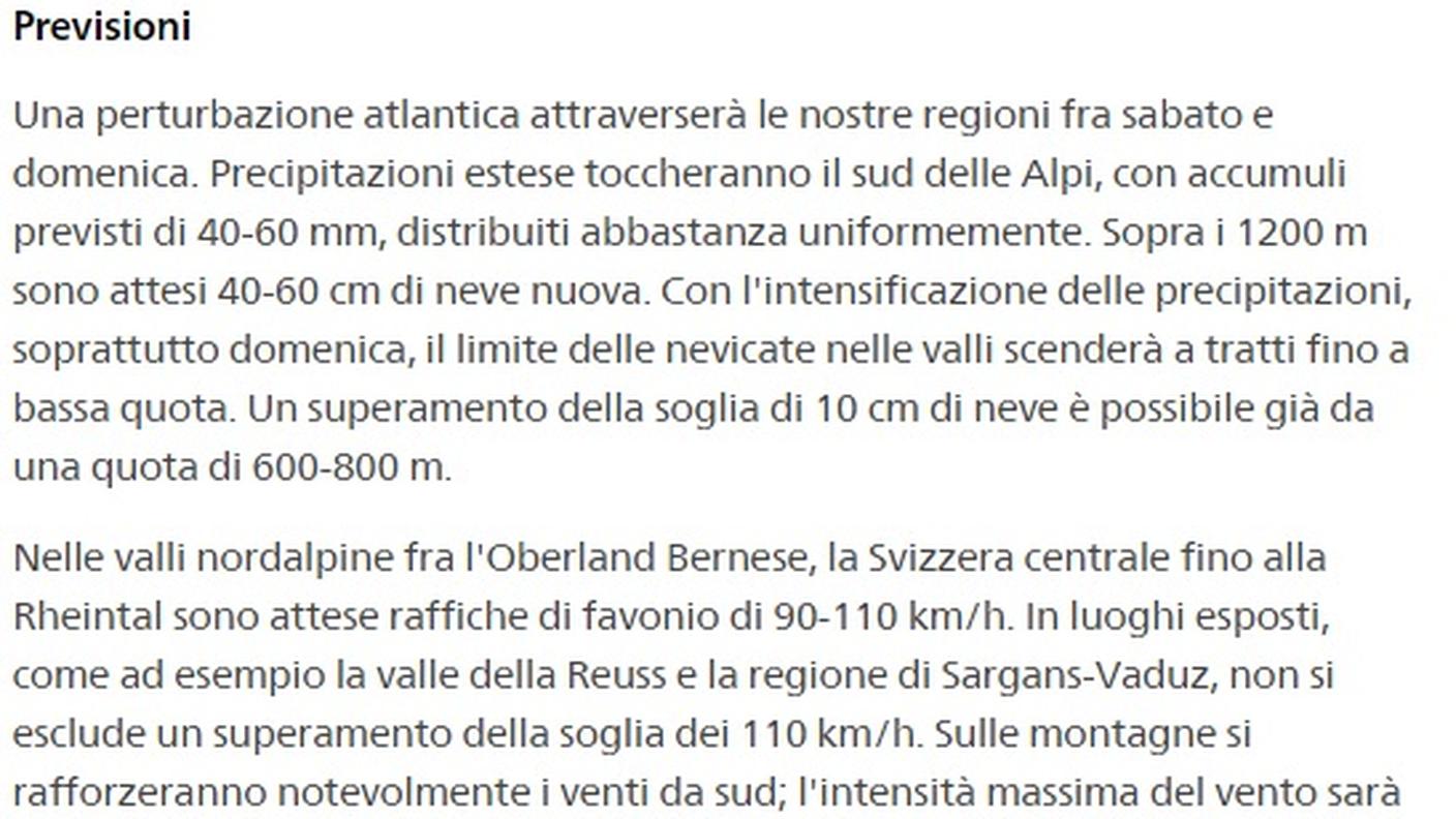 Arriva la neve... (clicca sull'immagine per leggere il comunicato integralmente)