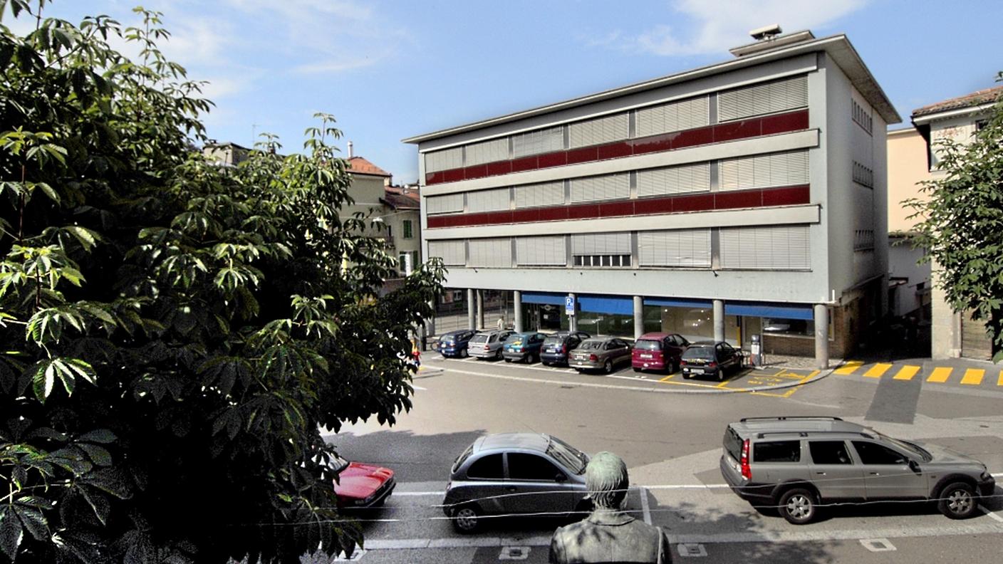 L'area da risistemare