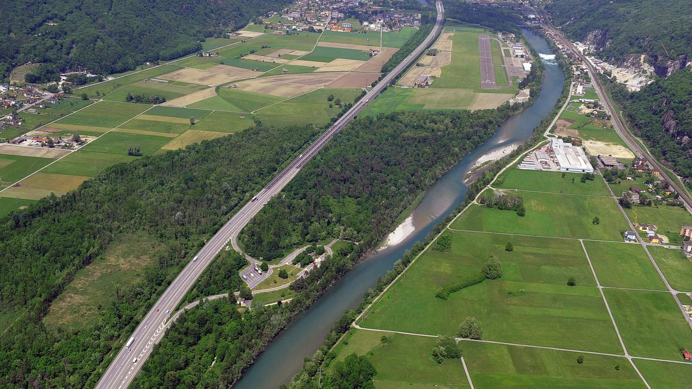 La Riviera, verso nord 