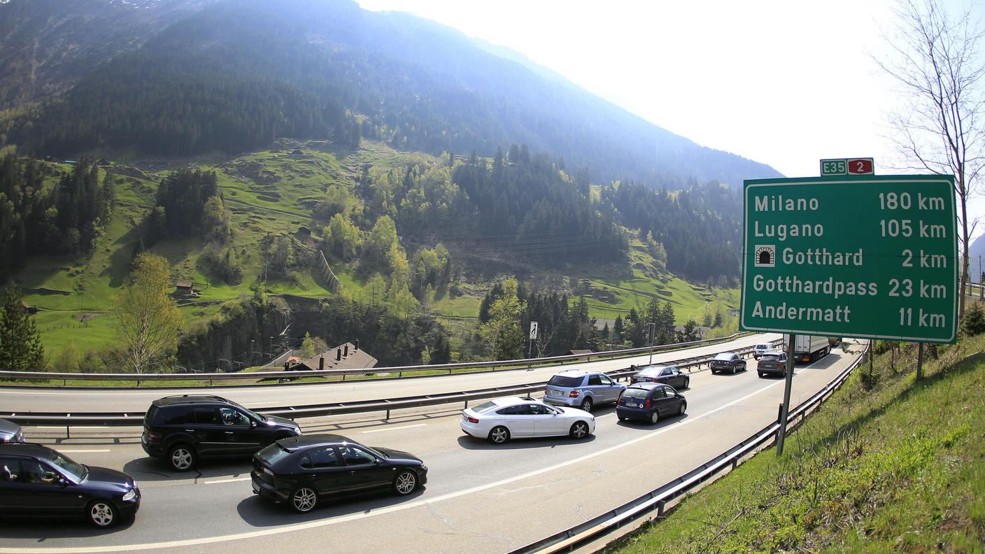 Il traffico sull'A2 è stato intenso durante tutta la giornata