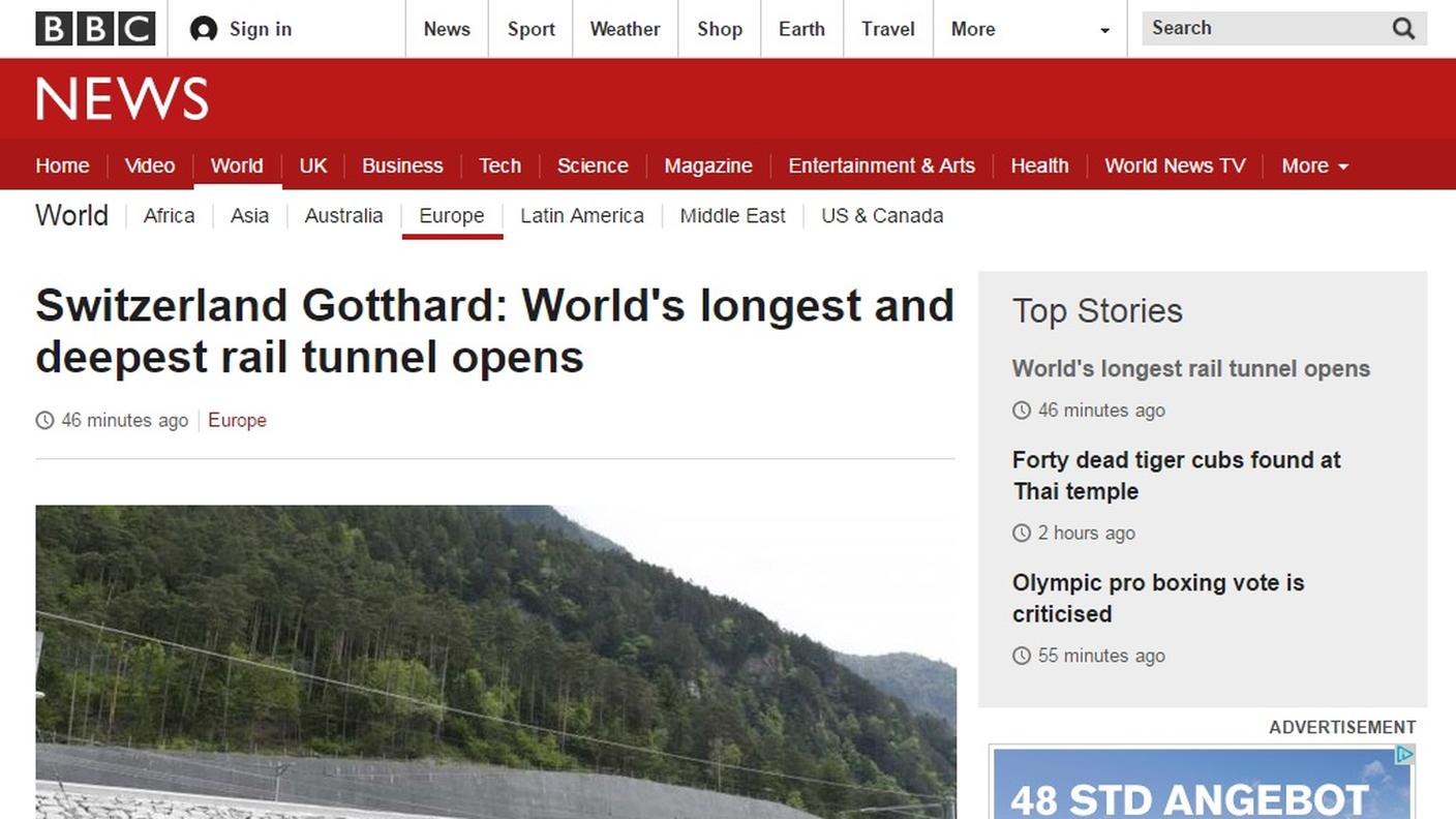 BBC news