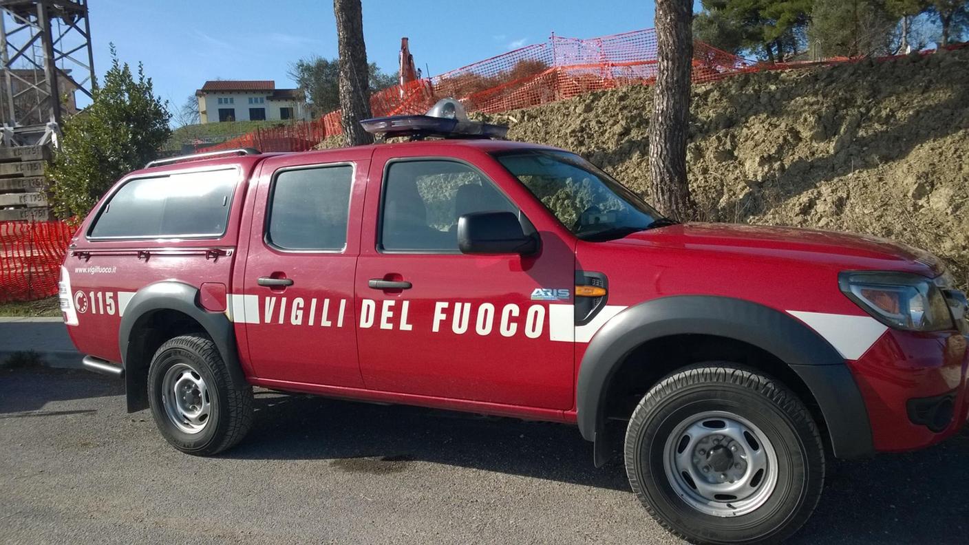 Inutile l'intervento dei vigili del fuoco a Menaggio