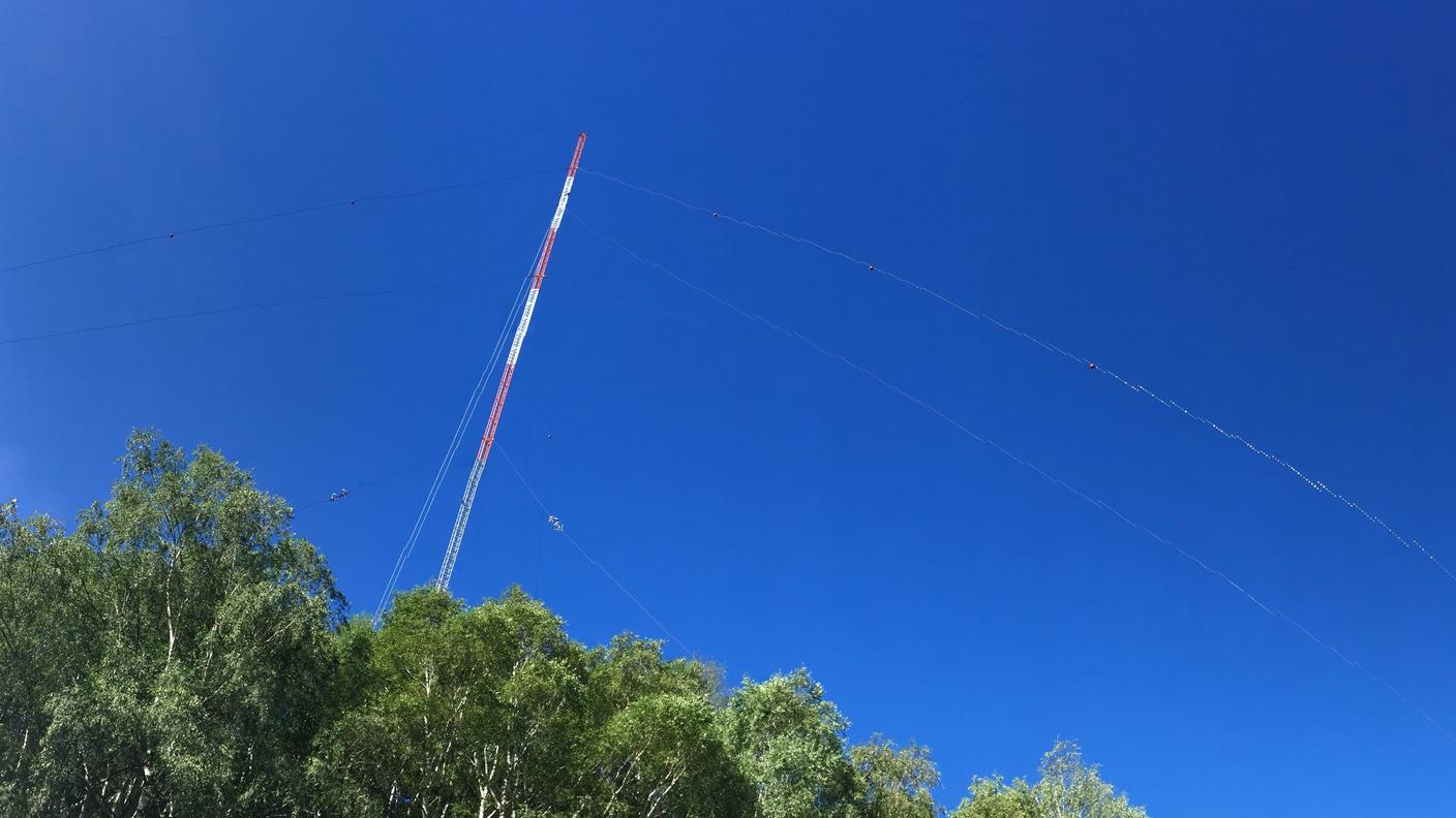 L'antenna in lontananza