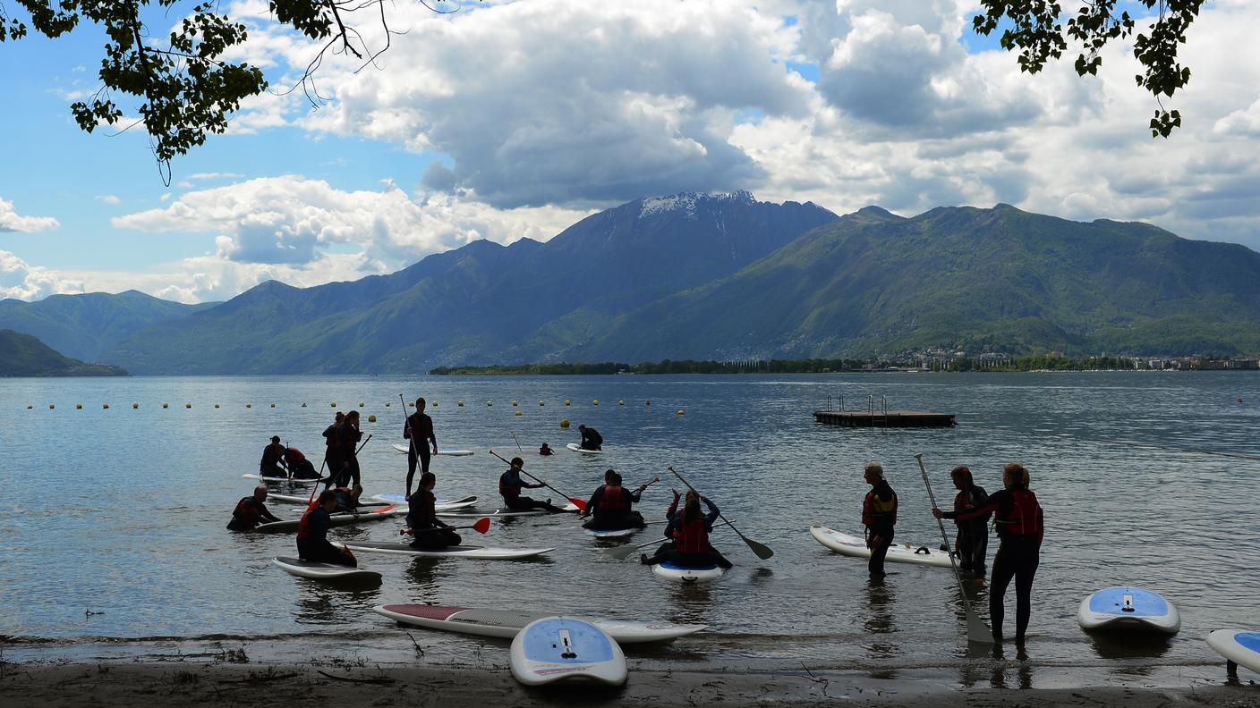 Il surf con la pagaia (SUP) non risente del maltempo