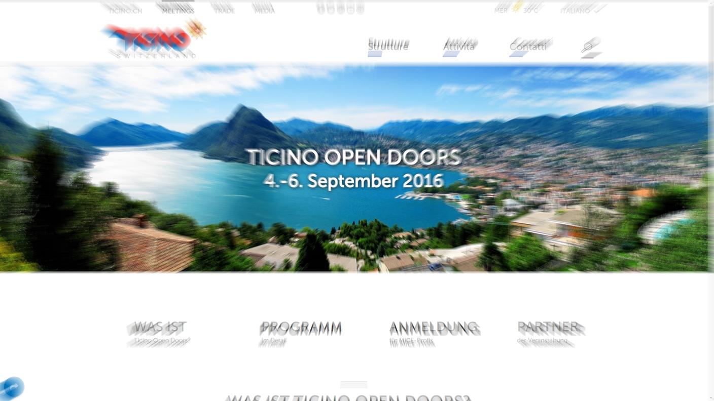 Il sito web della manifestazione