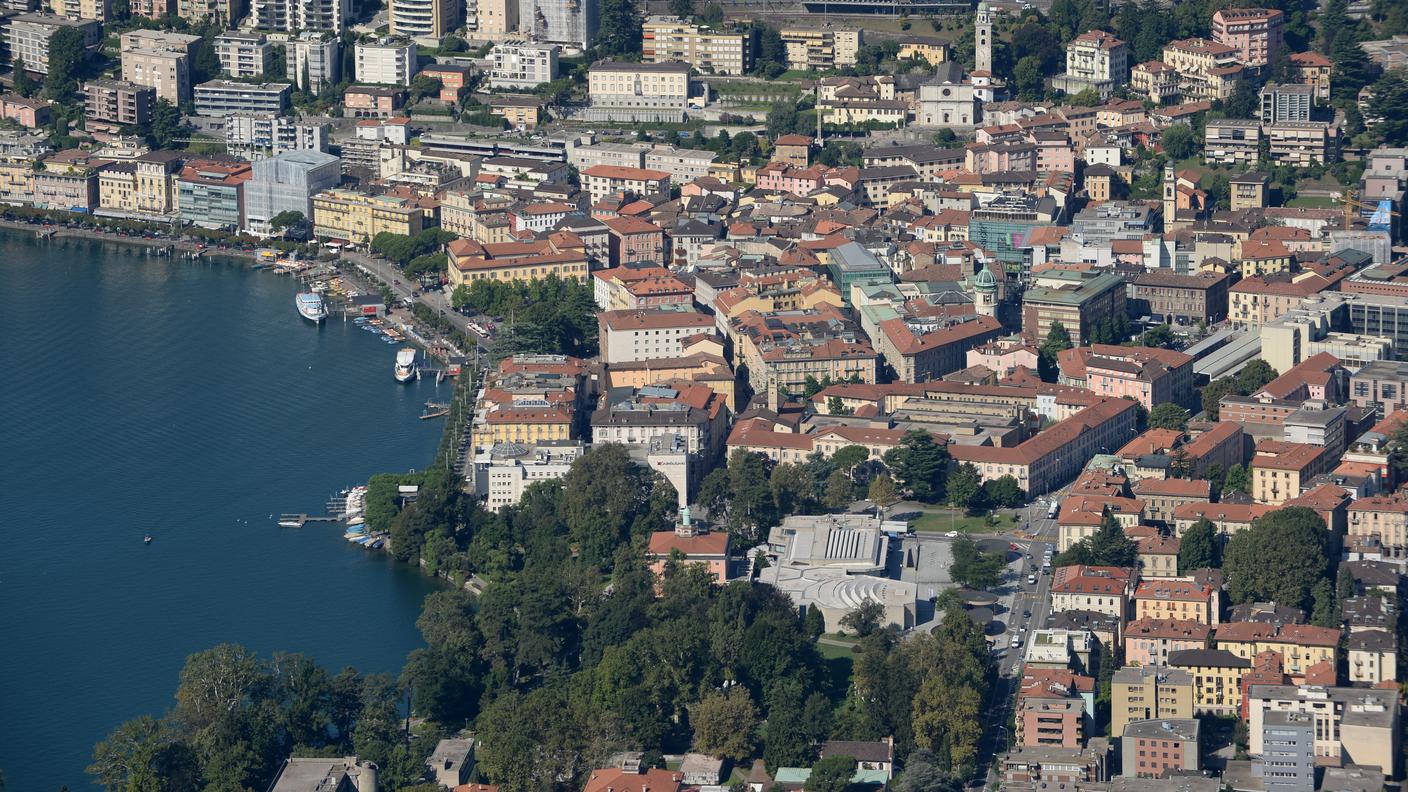 Il centro di Lugano