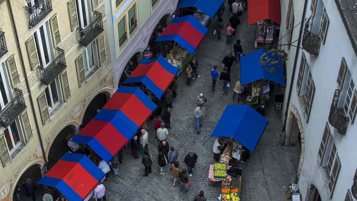 Il mercato a Bellinzona sarà tra i protagonisti di "Sereno Variabile"