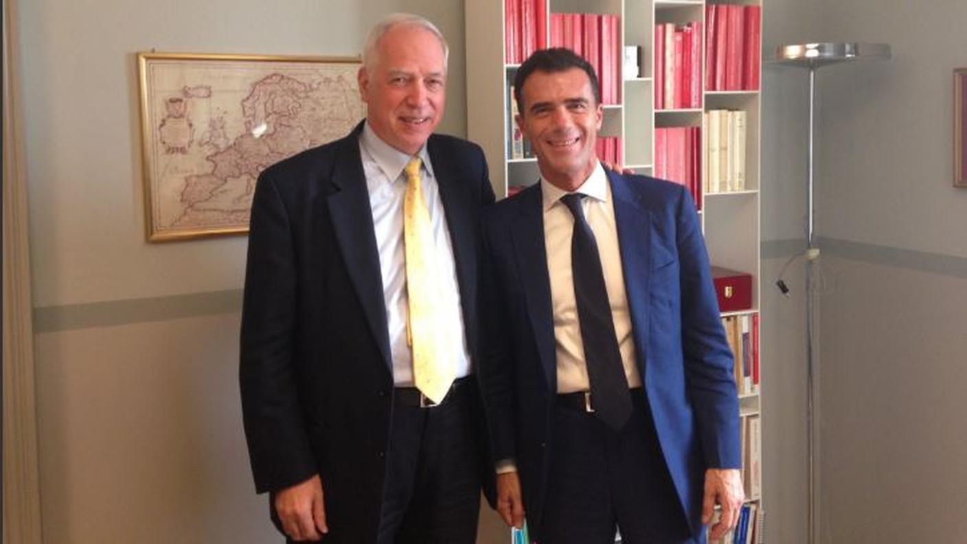 Jacques de Watteville e Sandro Gozi