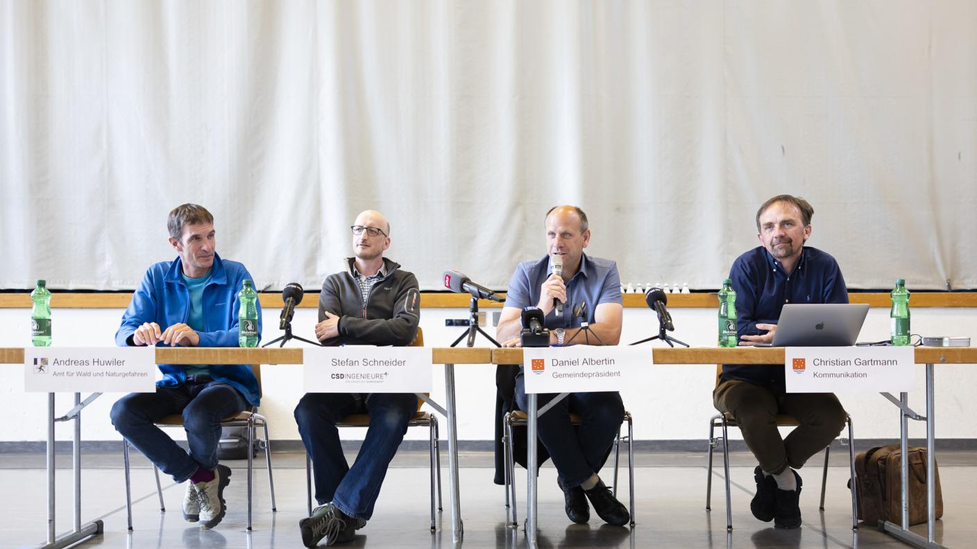 Il quadro della situazione è stato esposto durante una conferenza stampa nel primo pomeriggio a Tiefencastel