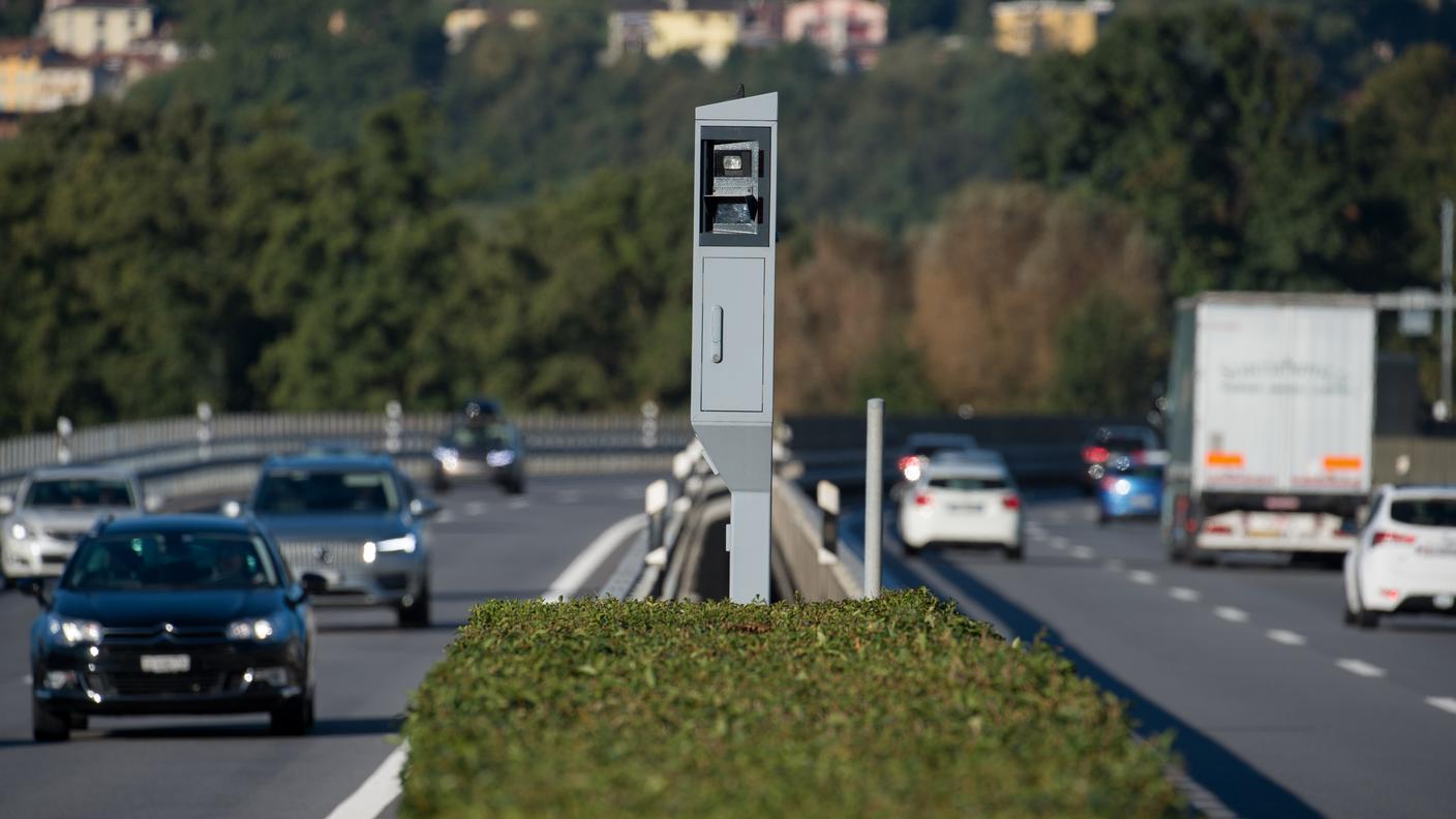 A Balerna in autostrada è pure presente un radar fisso