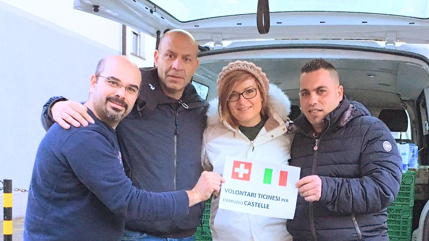 Il gruppo di volontari