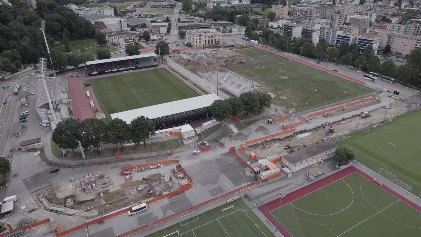Allestito anche uno specifico portale, con immagini riprese da un drone, per documentare gli sviluppi dei lavori sul cantiere