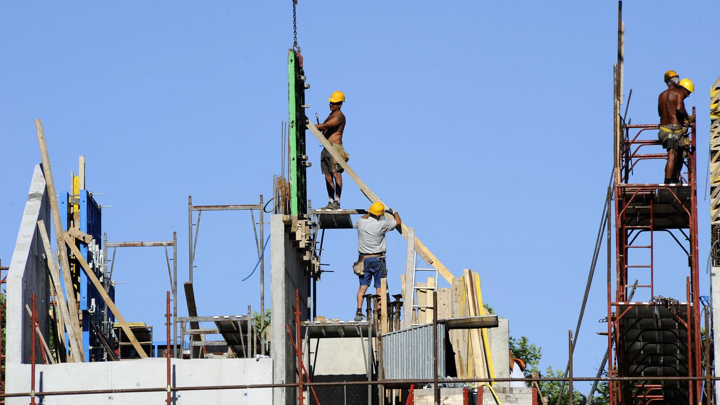 Un cantiere ticinese
