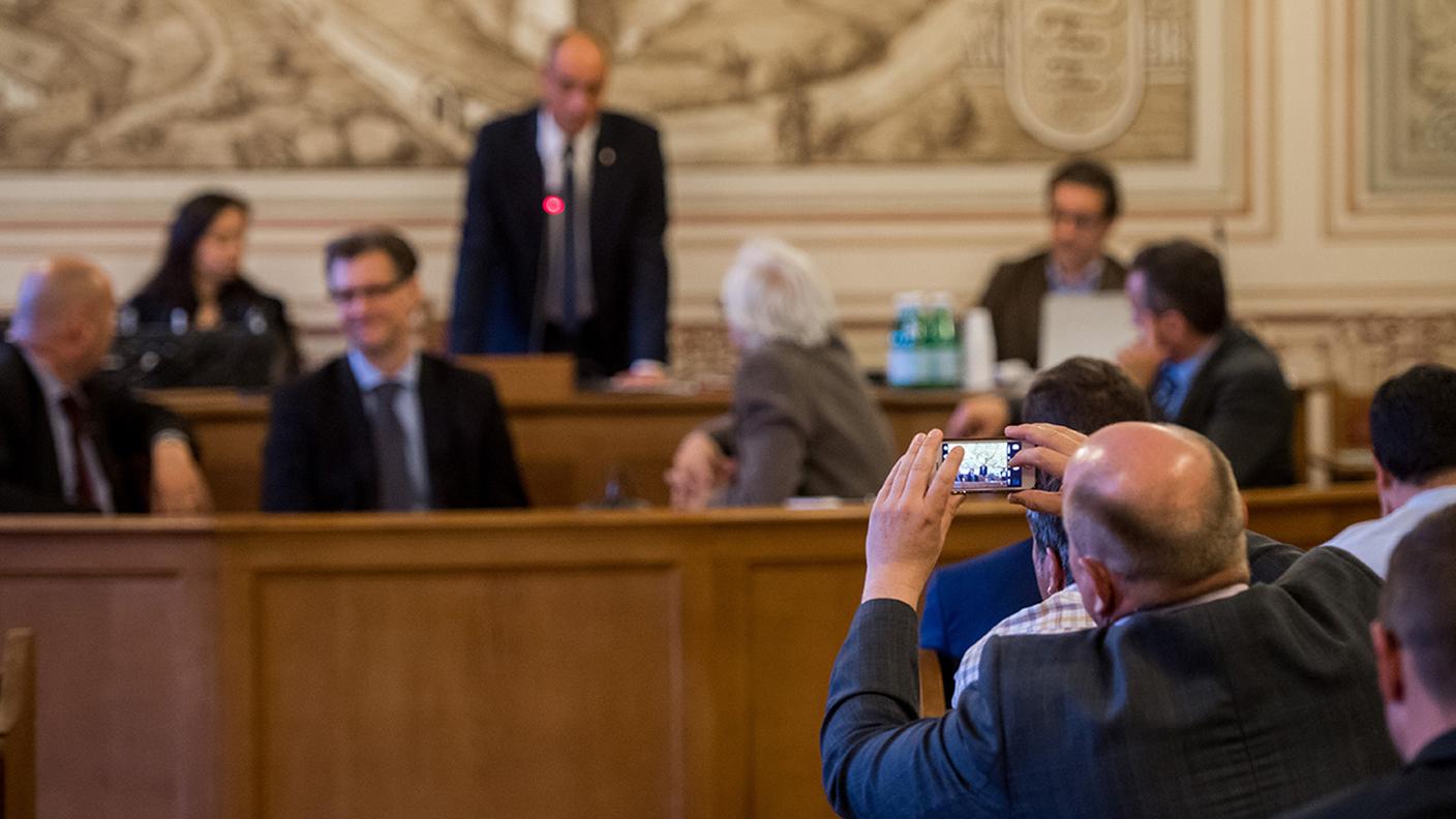 Una seduta storica, la prima con la nuova Bellinzona unita