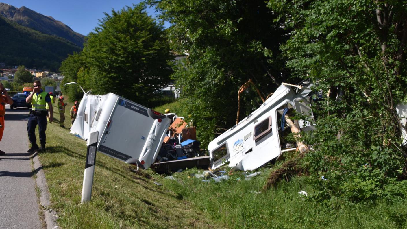 Quel che resta del camper 