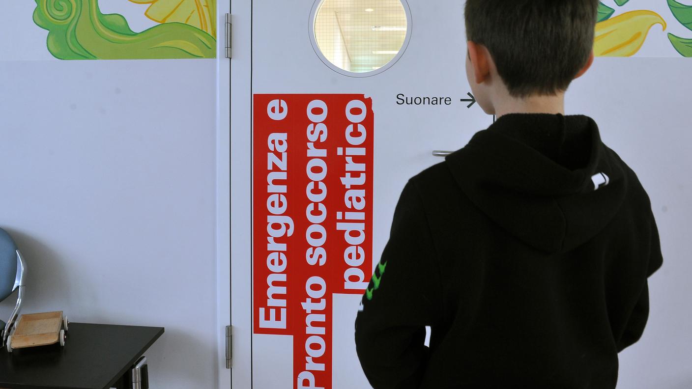 L'entrata delle emergenze all'ospedale San Giovanni di Bellinzona