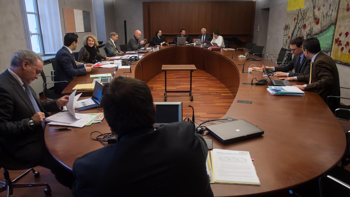 La commissione della gestione in una delle passate riunioni