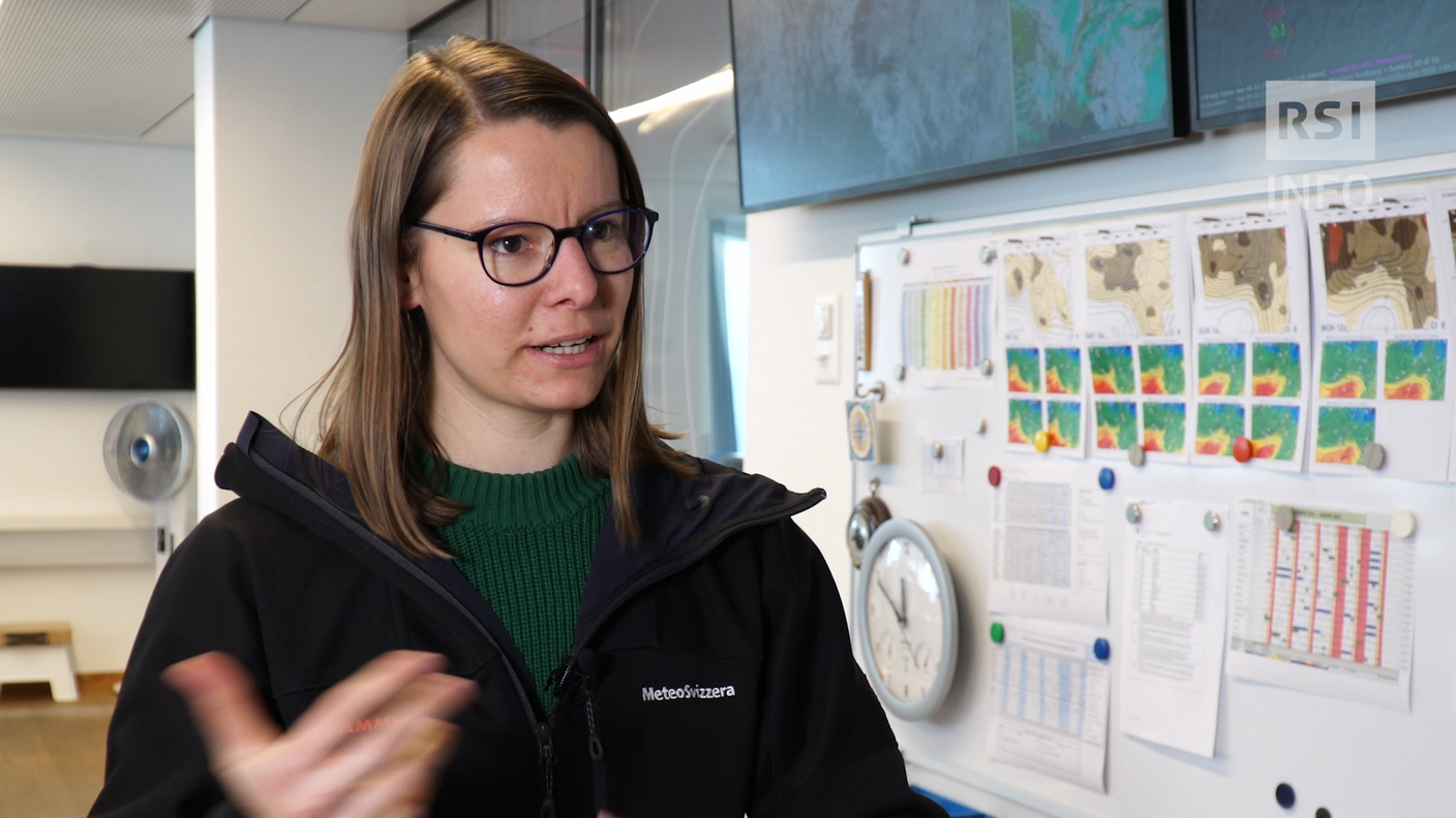Regula Keller è appassionata di natura fin da quando è bambina, la scelta della meteorologia è quindi stata... naturale! 