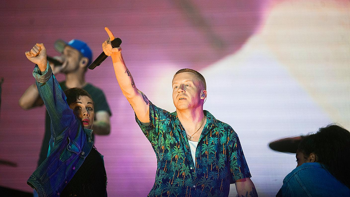 Seconda parte della serata con Macklemore & Ryan Lewis