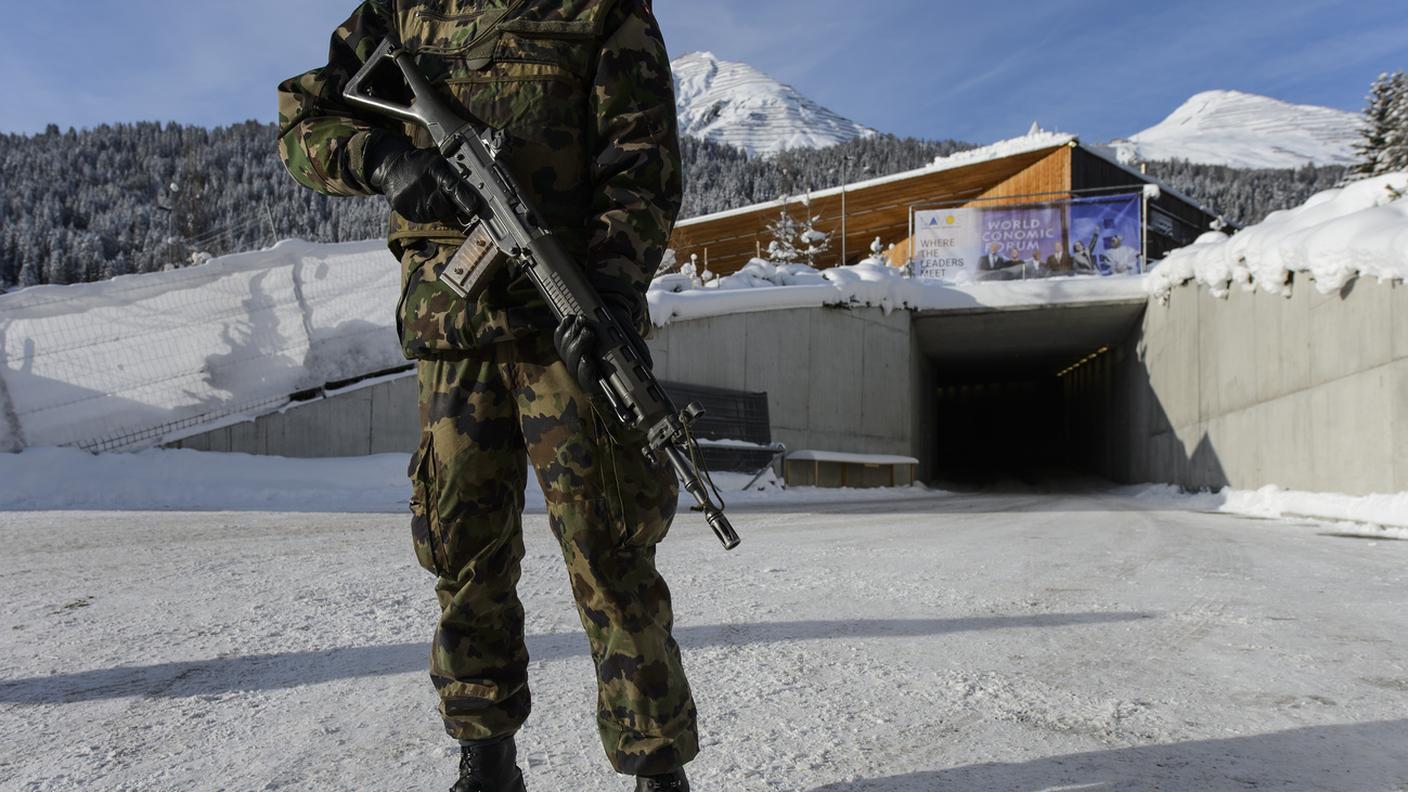 L'esercito al WEF di Davos