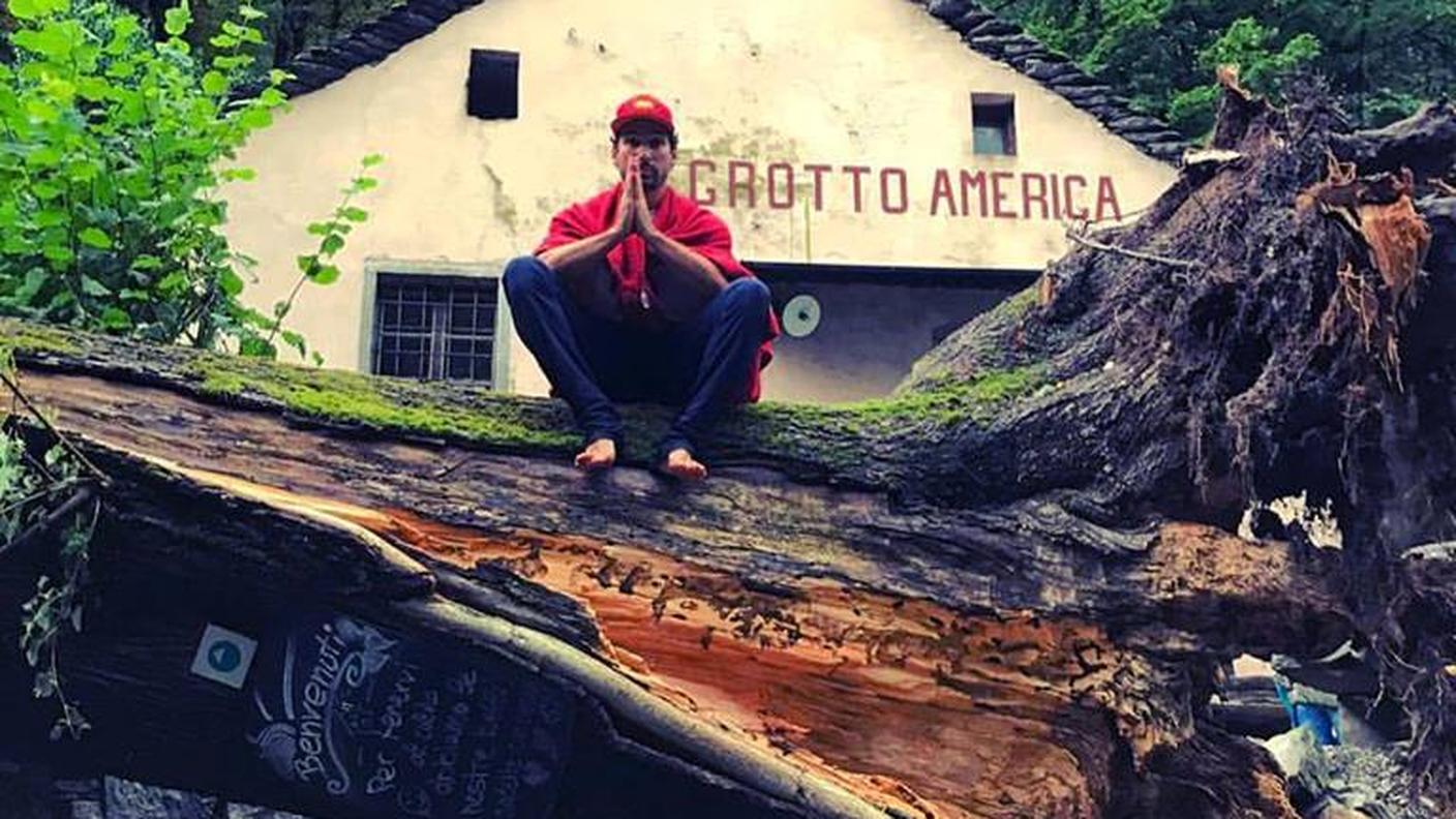 A Ponte Brolla è caduto il Tiglio del Grotto America