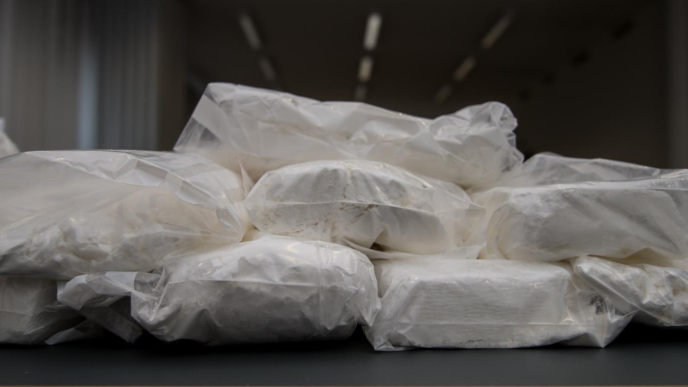 Un carico di cocaina