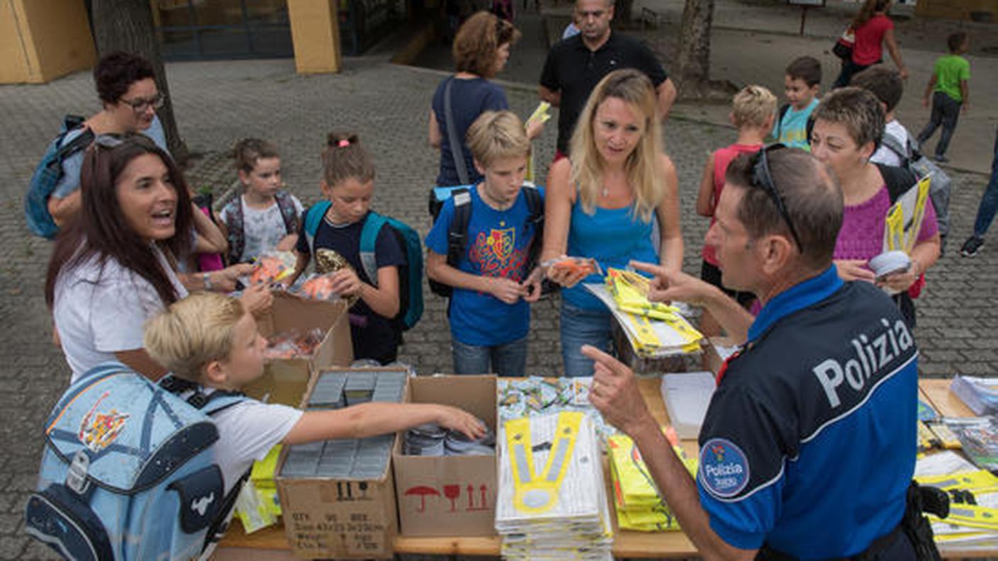 Attività sulla sicurezza stradale promossa dalla polizia comunale